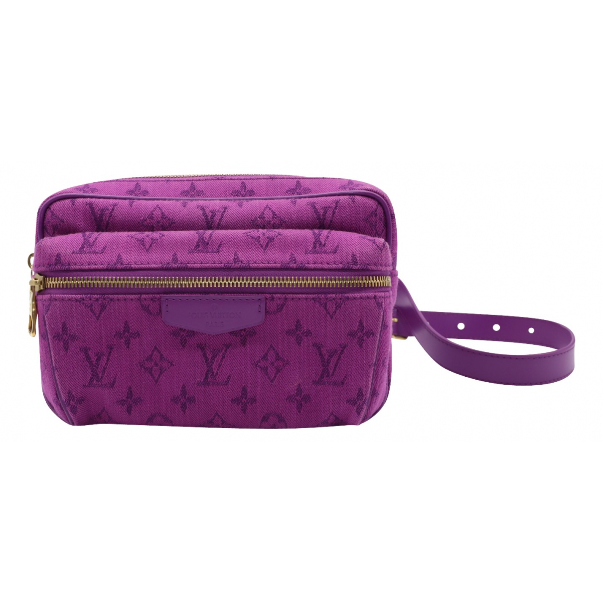 Louis Vuitton Purple in Denim - Jeans 